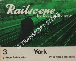 Book cover of Railscene - York by DOHERTY, Douglas